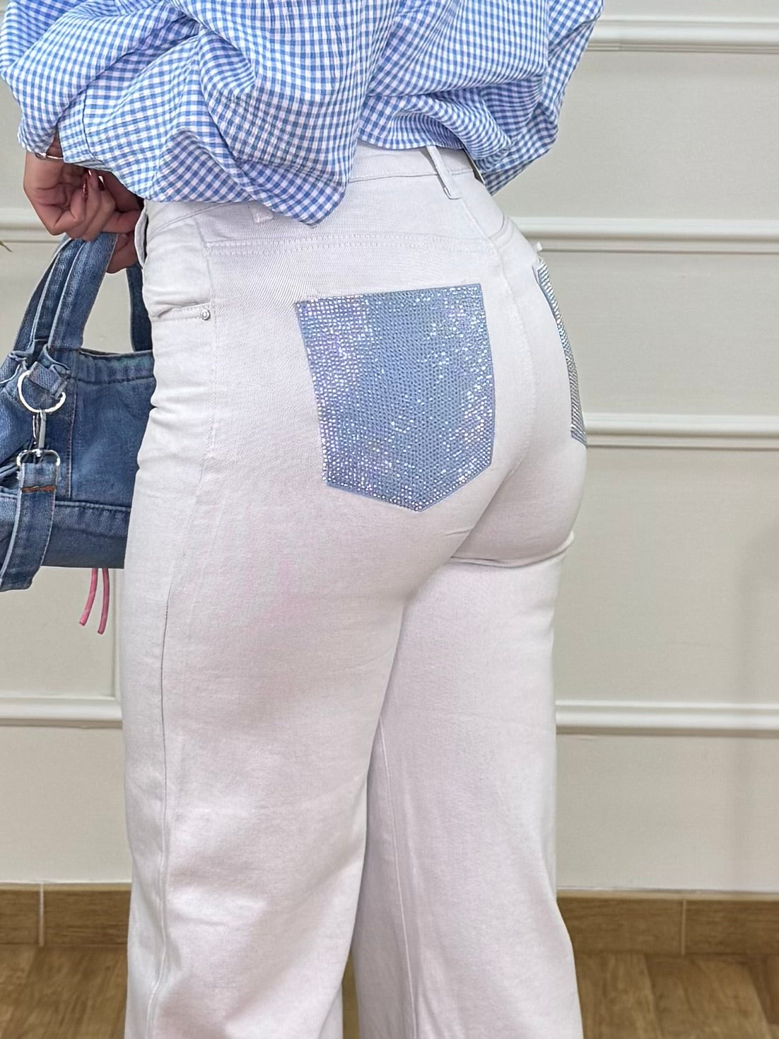 Jeans B-Side Celeste