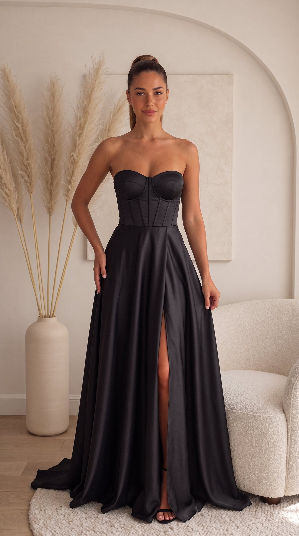 ABITO VANESSA - NERO - front