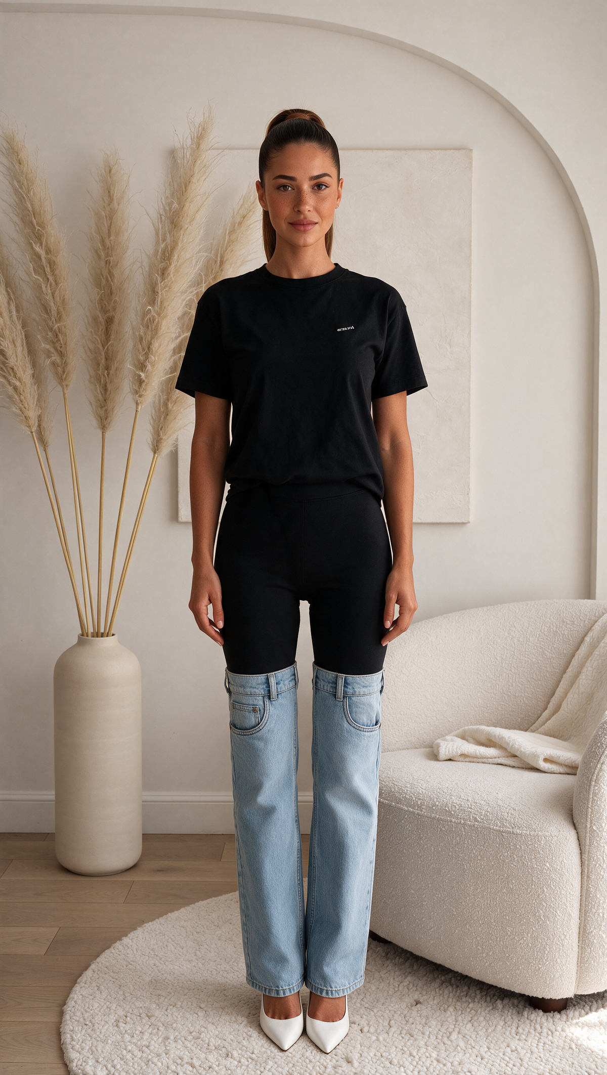 LEGGINGS DENIM