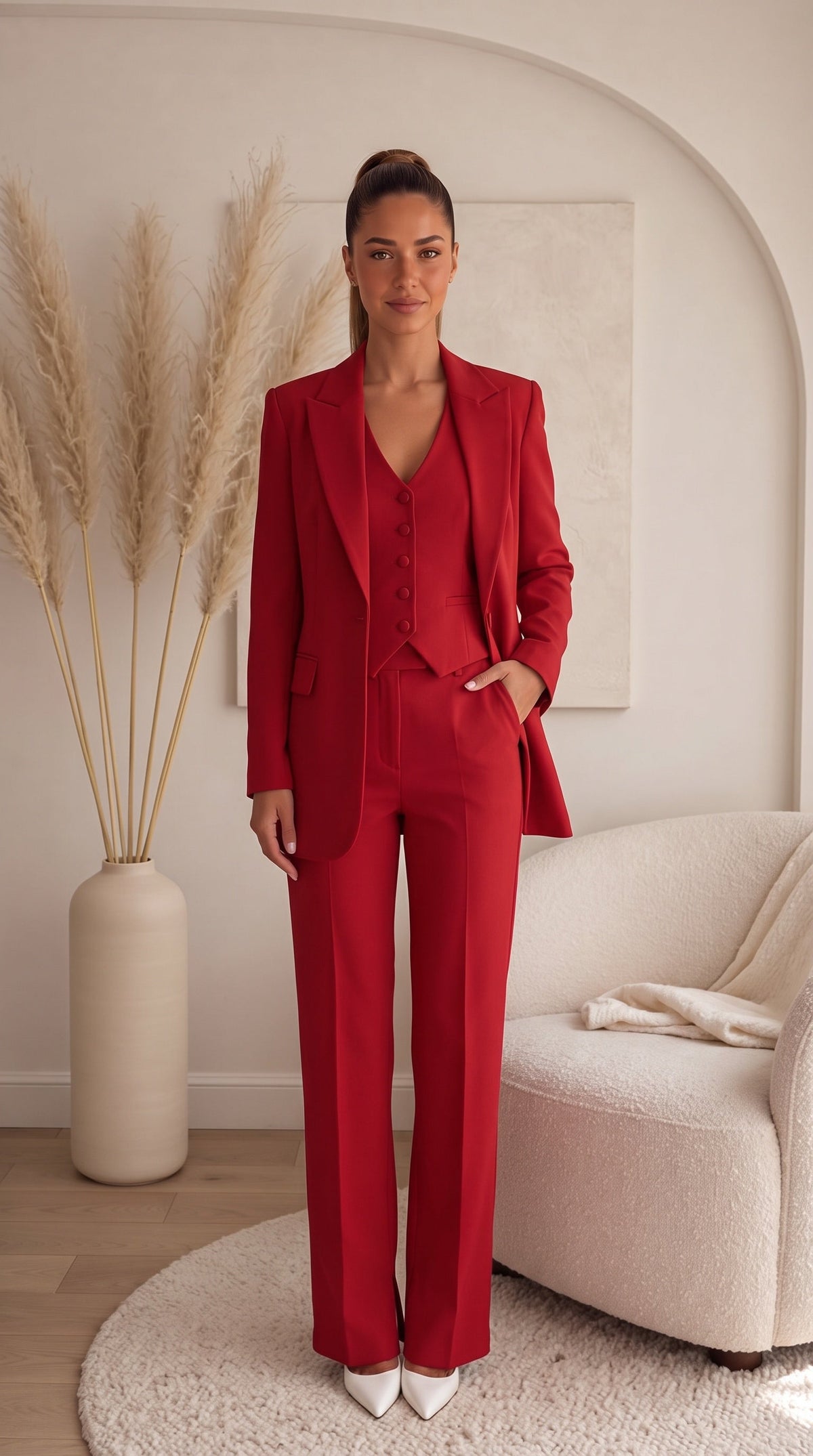 TAILLEUR BEA - ROSSO