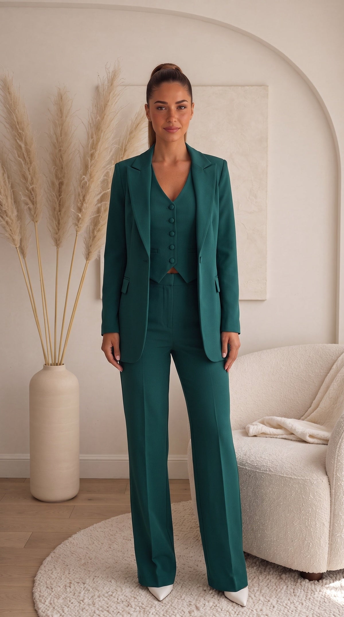 TAILLEUR BEA - VERDE PETROLIO