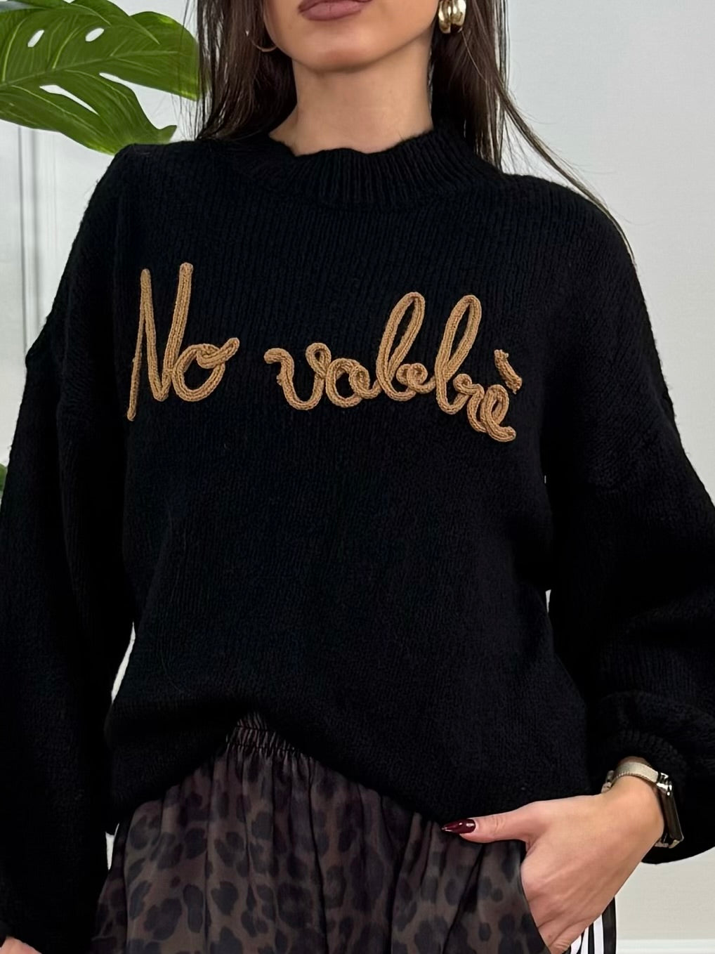 Pullover “No Vabbè”