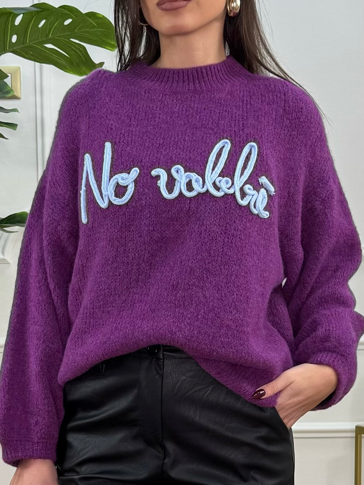 Pullover “No Vabbè”