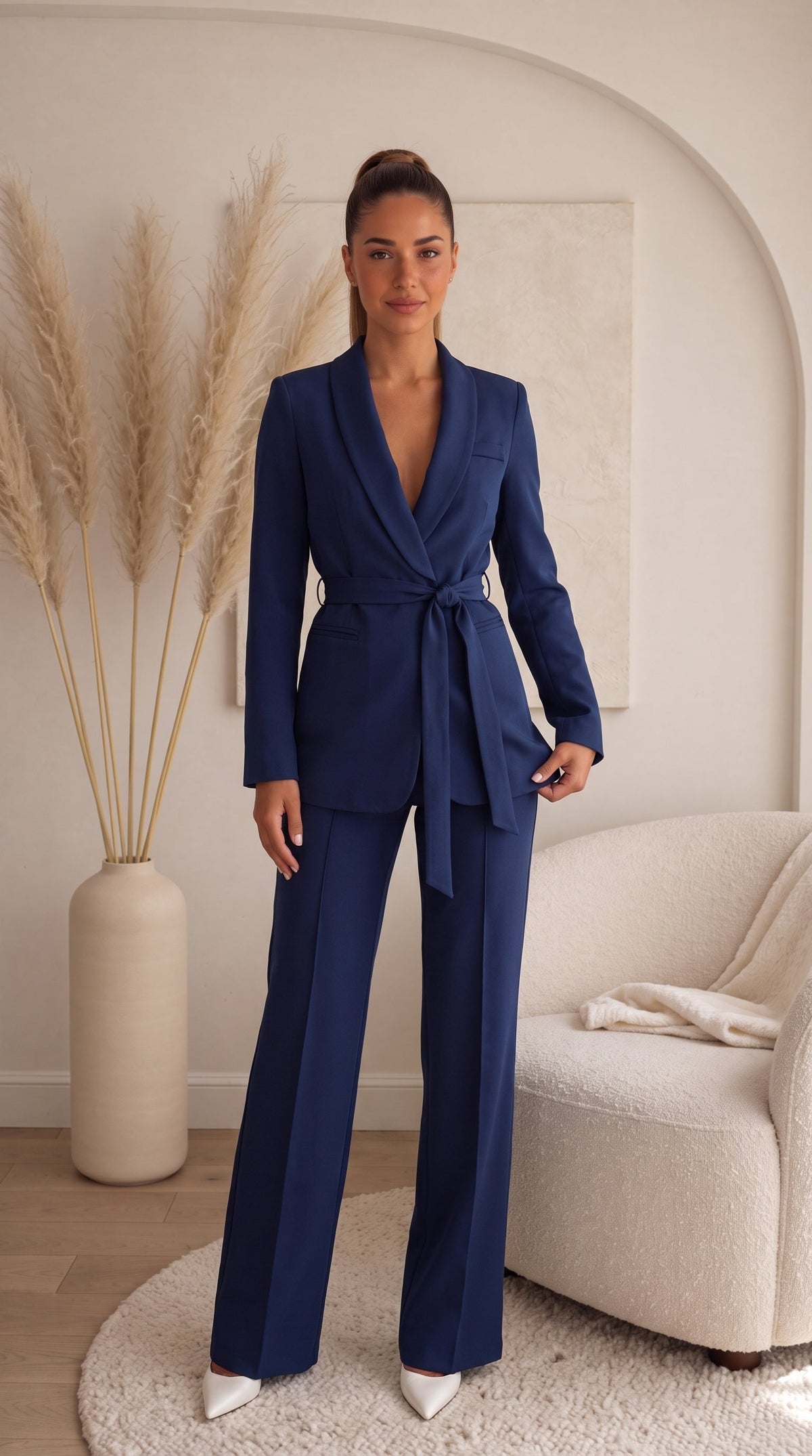 TAILLEUR EMRATA - BLU NOTTE - front