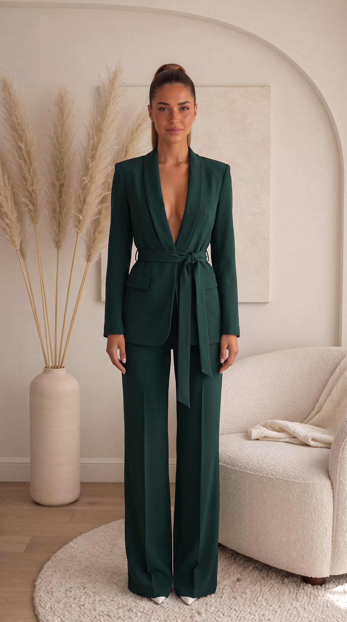 TAILLEUR EMRATA - VERDE - front